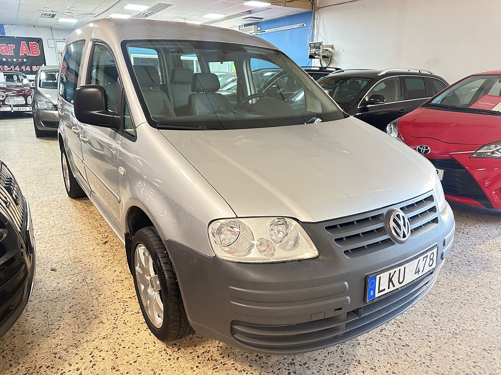 Volkswagen Caddy 1.6 Life 5 Sits Ny Besiktigad & Ny Servad 