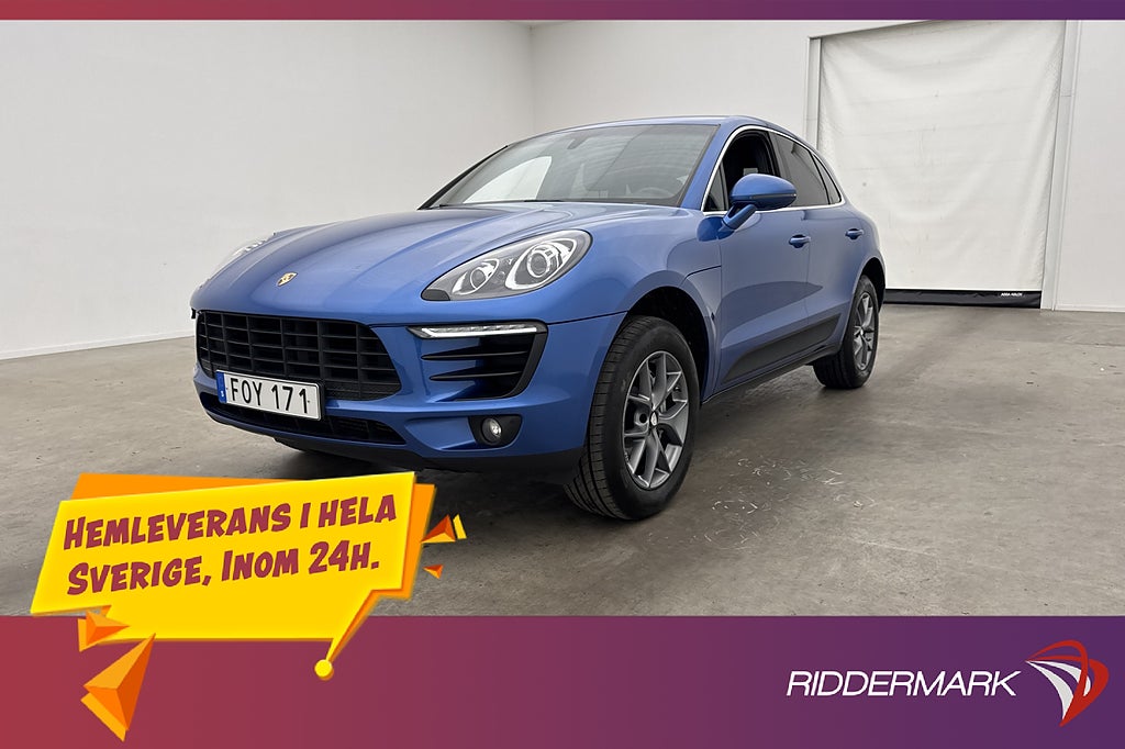 Porsche Macan Diesel PDK 258hk Kamera Navi Skinn Dragkrok