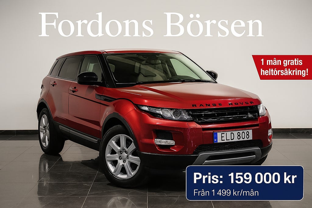 Land Rover Range Rover Evoque 2.2 SD4 190HK AWD DYNAMIC PANORAMA
