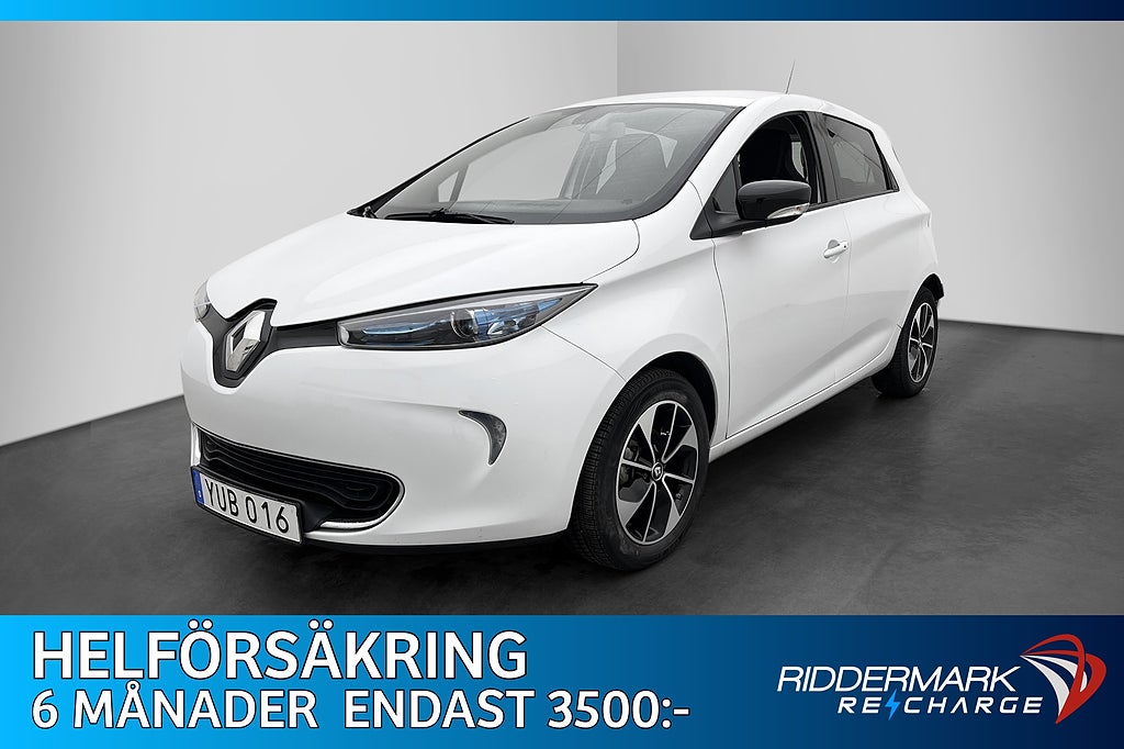 Renault Zoe R110 41 kWh FRIKÖPT BATTERI Intens Kamera Navi