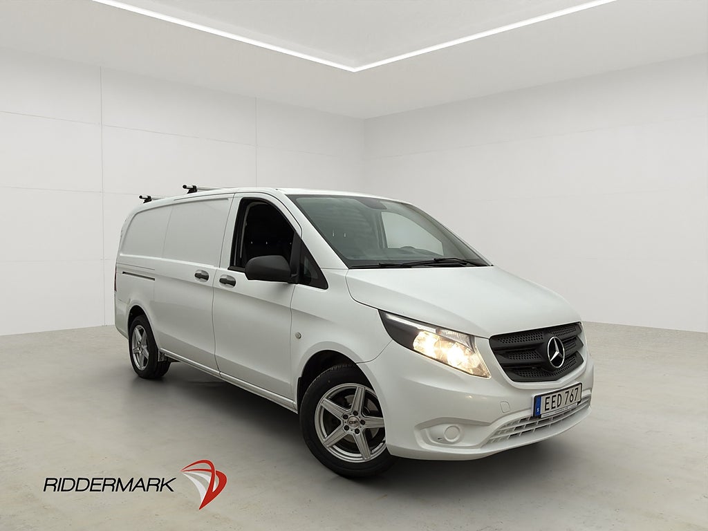 Mercedes-Benz Vito 114 L2 Värm 3-Sits Drag Farthållare Moms