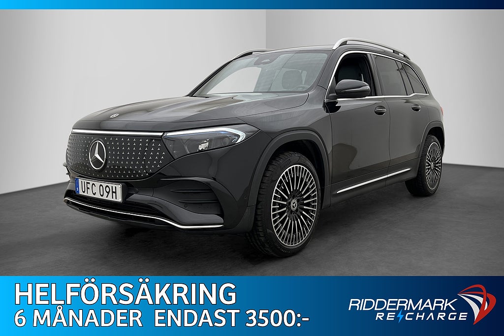 Mercedes-Benz EQB 250+ AMG 7-Sits Värmare Kamera Skinn Navi