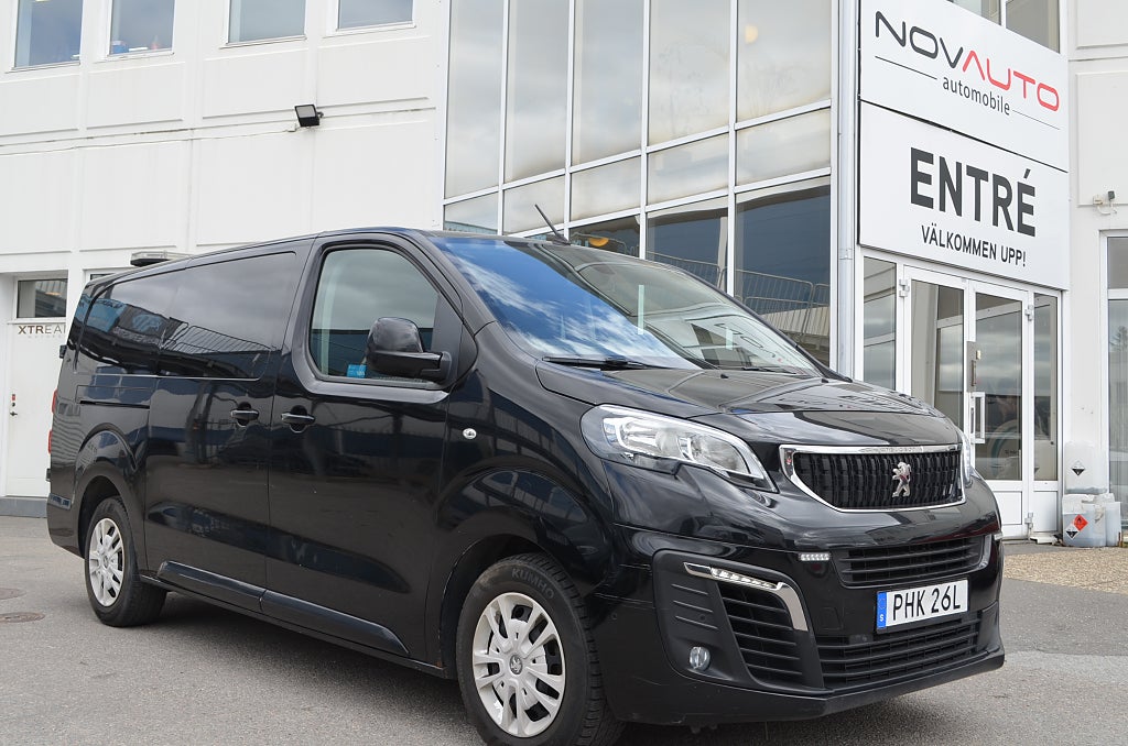 Peugeot Expert 2.0 BlueHDi 122HK Crew Cab 5-Sits Drag Värmare