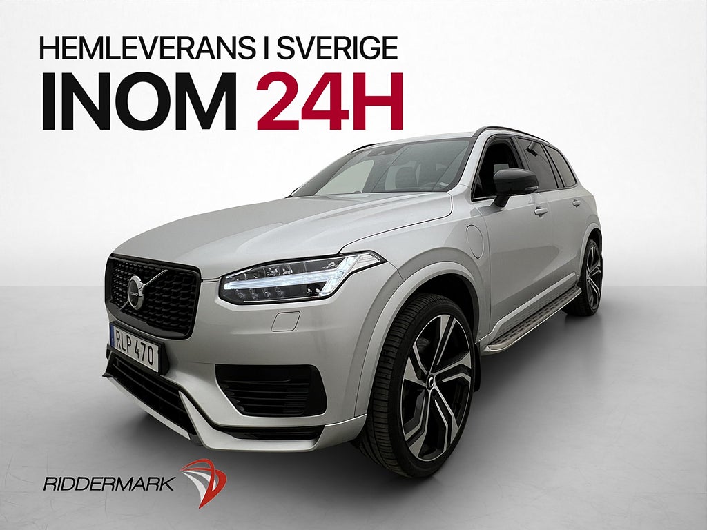 Volvo XC90 Recharge T8 AWD R-Design B&W Luft Pano HUD MOMS