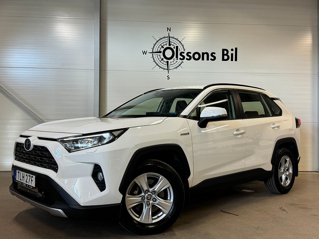 Toyota RAV4 Hybrid AWD-i E-CVT Drag B-kam Fartpilot*Leasebar*