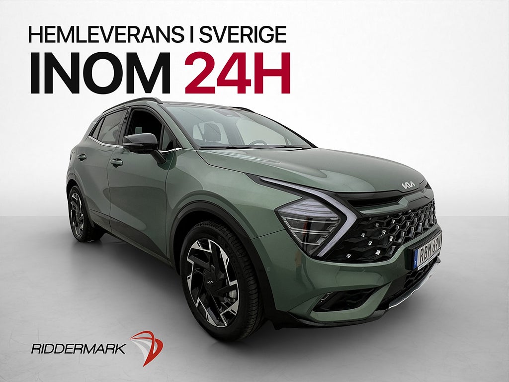 Kia Sportage PHEV AWD GT-Line Pano H/K 360° CarPlay Dragkrok