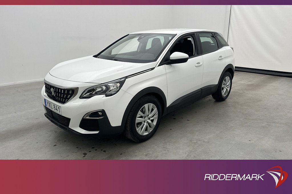 Peugeot 3008 1.2 PureTech 130hk Active Sensorer Farthållare