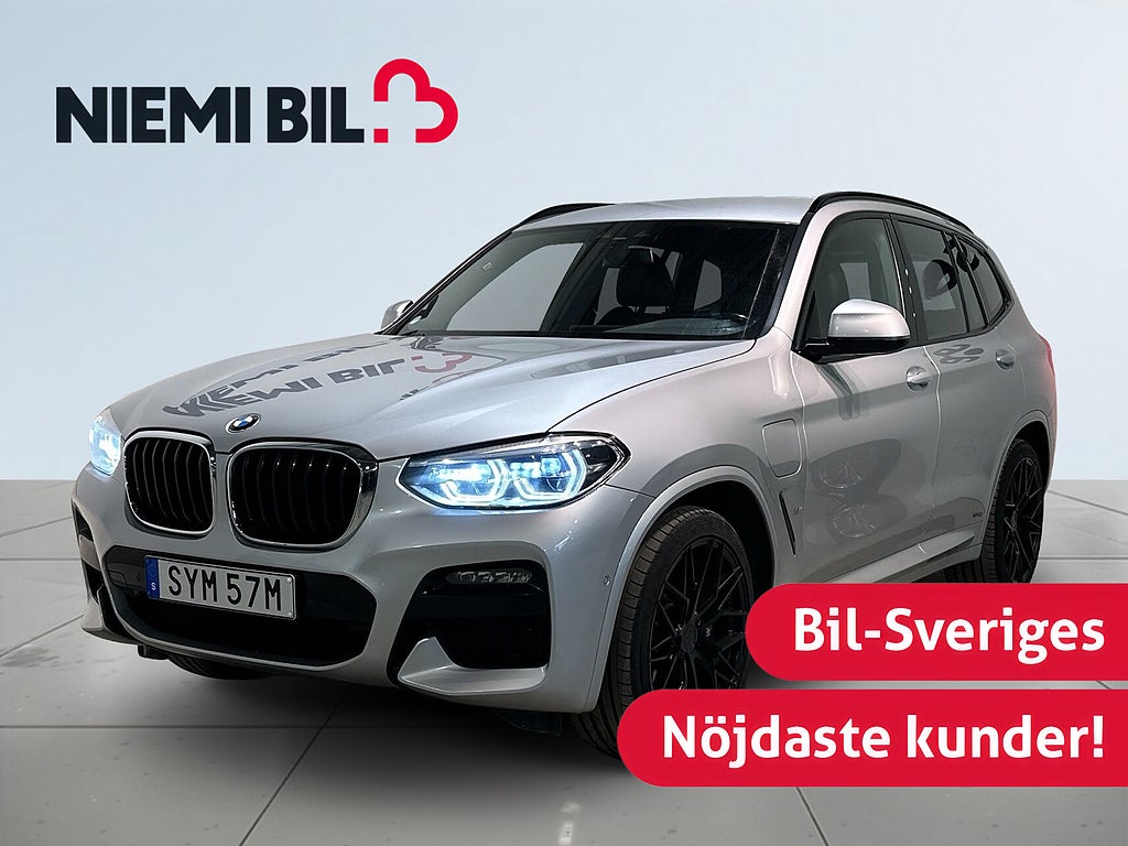 BMW X3 xDrive30e M Sport 1 ägare Cockpit Drag Kamera Pvärm SoV