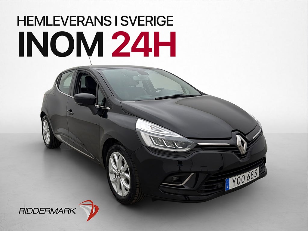 Renault Clio 0.9 TCe 90hk Intens Navi Kamera Halvskinn