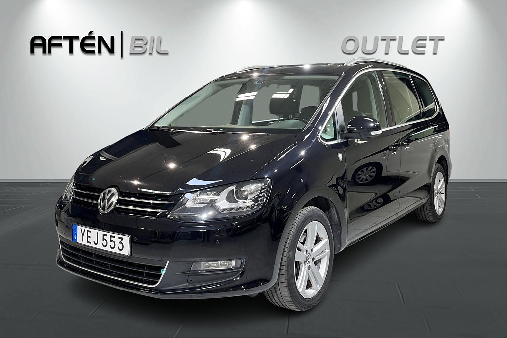 Volkswagen Sharan 7 sits 2.0TDI DSG Premium|P-värm|Pano|Drag