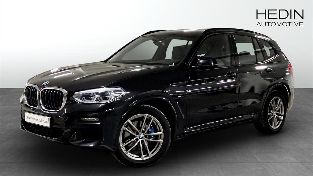 BMW X3 xDrive30d / M-Sport / Drag / Värmare / 19" / HuD