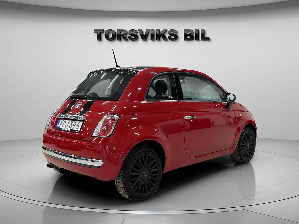 Fiat 500 1.2 8V Lounge Skinn Panorama  - miniatyr 5