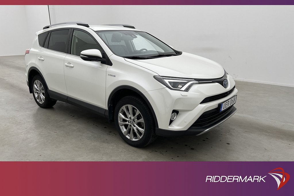 Toyota RAV4 Hybrid AWD 197hk Executive Värm Skinn 360° Drag