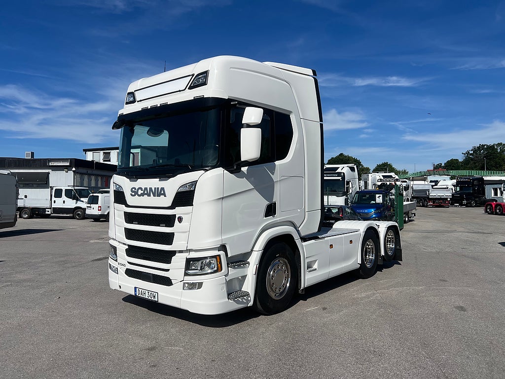 Scania R540 6x2 Dragbil, Hydraulik, Euro 6