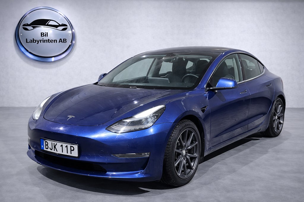 Tesla Model 3 MOMS Long Range AWD Dual Motor 440hk Nav