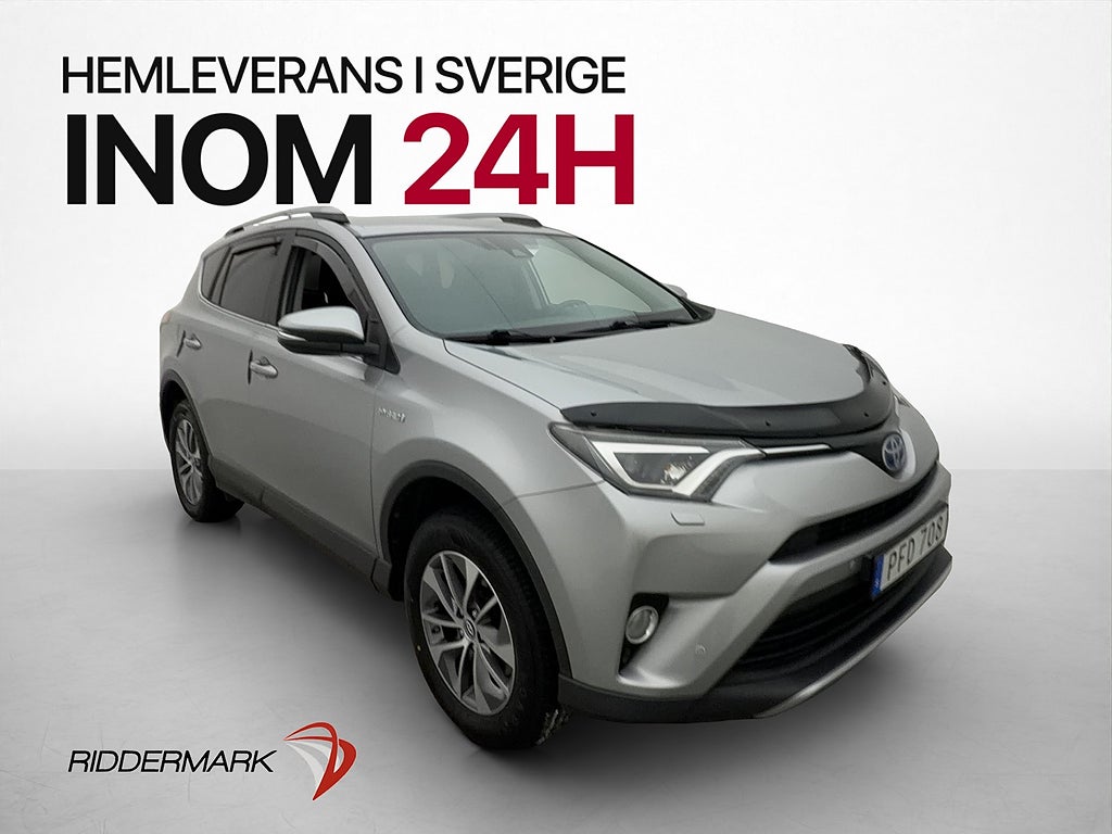 Toyota RAV4 Hybrid AWD Active Drag Kamera Sensorer Rattvärme
