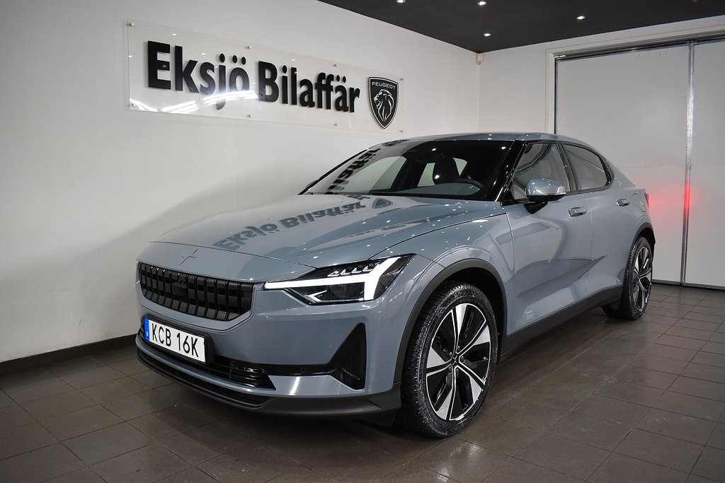 Polestar 2 Long Range 78kWh Ränta 4,99%/Värmepump/Vinterhjul/