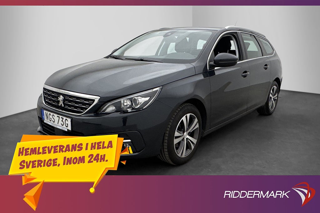 Peugeot 308 SW 1.5 Allure Keyless CarPlay Kamera 0.41L/Mil