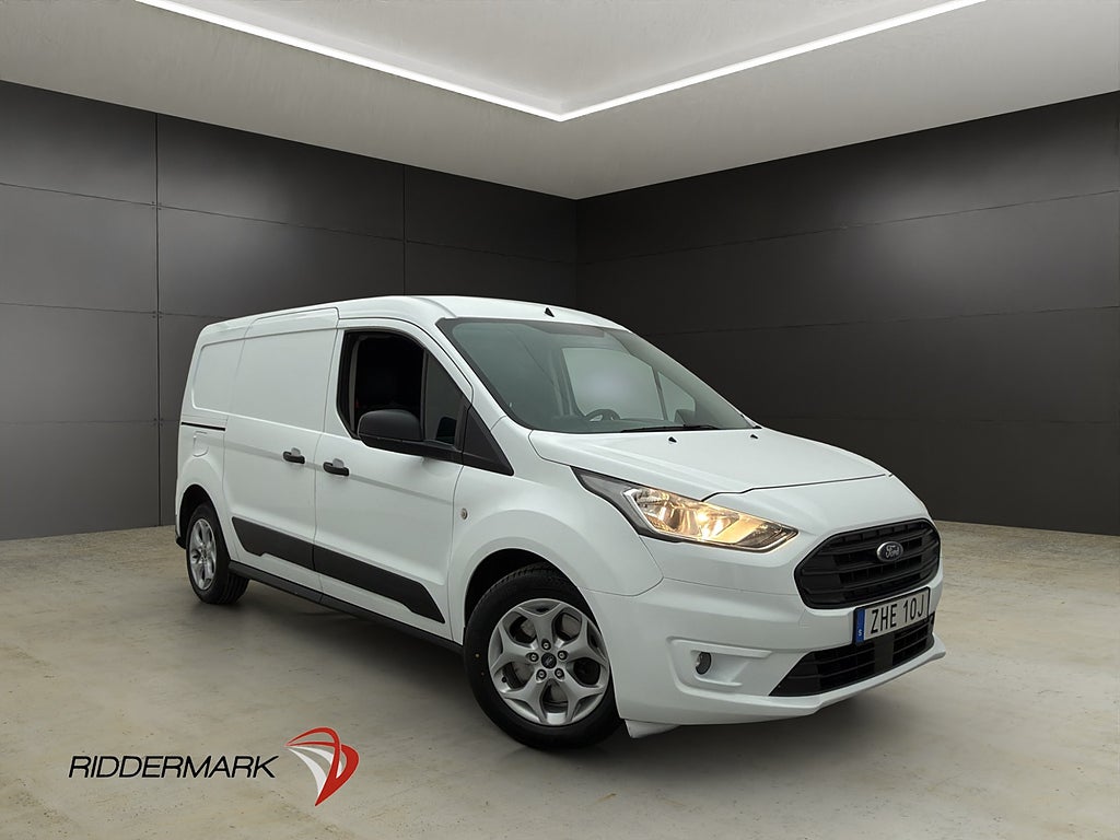 Ford Transit Connect LWB Värmare Drag B-Kamera CARPLAY Moms