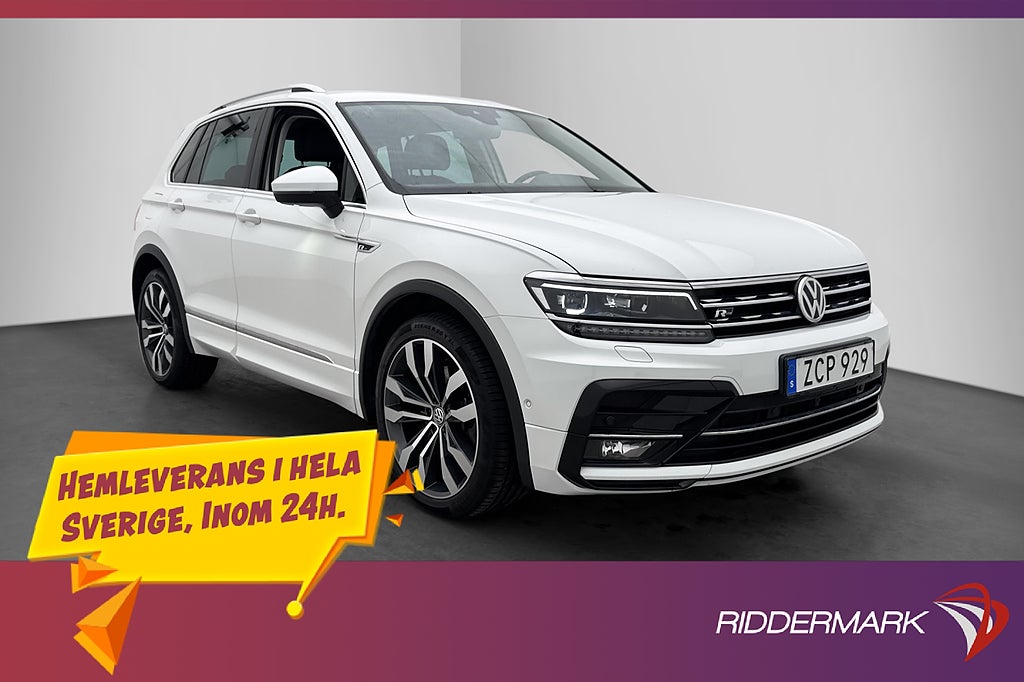 Volkswagen Tiguan TDI 190hk 4M R-Line Cockpit Kamera Drag