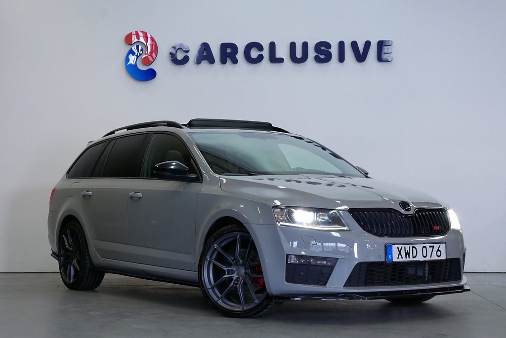 Skoda Octavia RS 2.0TDI 4x4 DSG 184hk | 1885 kr/mån | Pano |