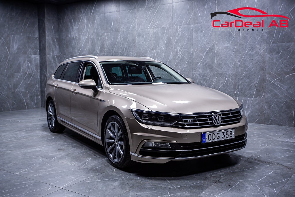 Volkswagen Passat Sportscombi 2.0 TDI 4Motion R-Line Värmare B-Kam Drag 