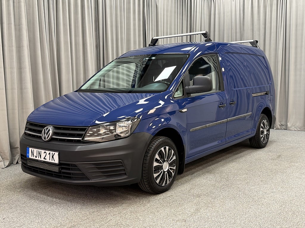 Volkswagen Caddy Maxi 1.0 TSi 102HK Värmare/Drag/LED Ramp/Dubbla Skjutdörrar