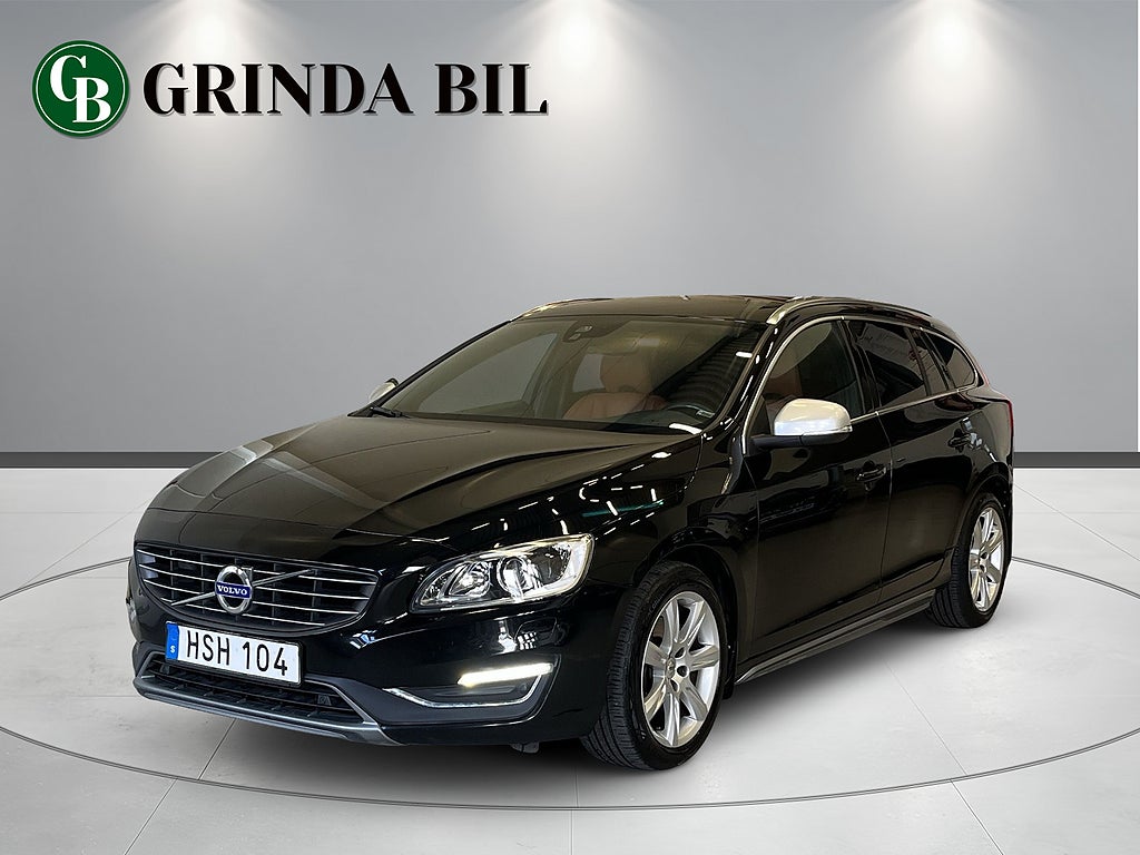 Volvo V60 D4 SUMMUM RATTVÄRME NAVI LÄDER VOC VÄRMARE PDC EURO 6