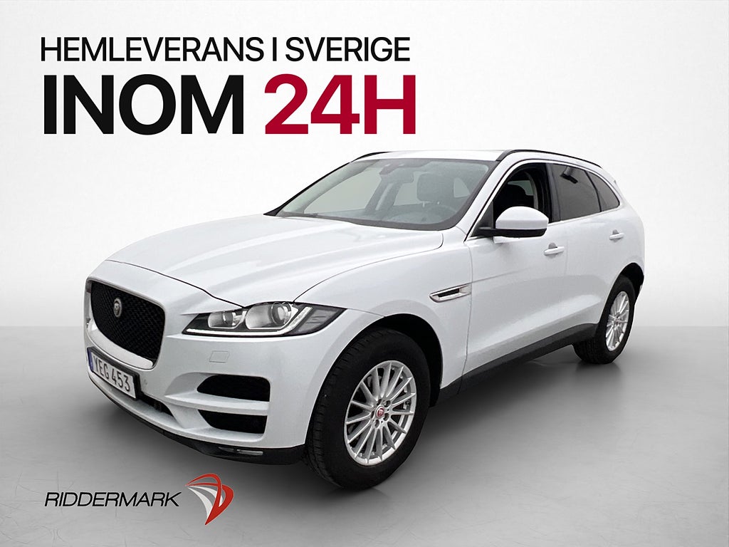 Jaguar F-Pace 20d AWD Cockpit B-Kamera Skinn Drag Navi