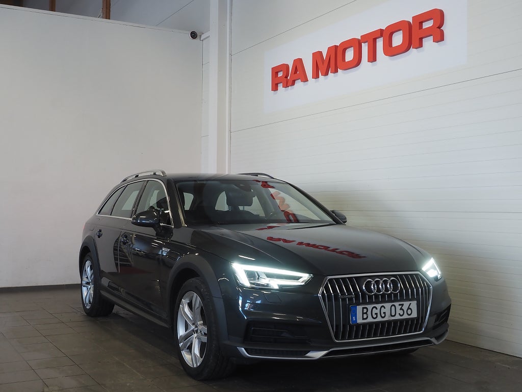 Audi A4 allroad 2.0 TDI 190hk Quattro | Drag | Skinn |