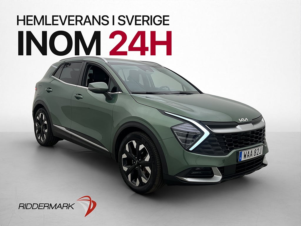 Kia Sportage PHEV 265hk Advance Navi Carplay 360°-Kamera H/K