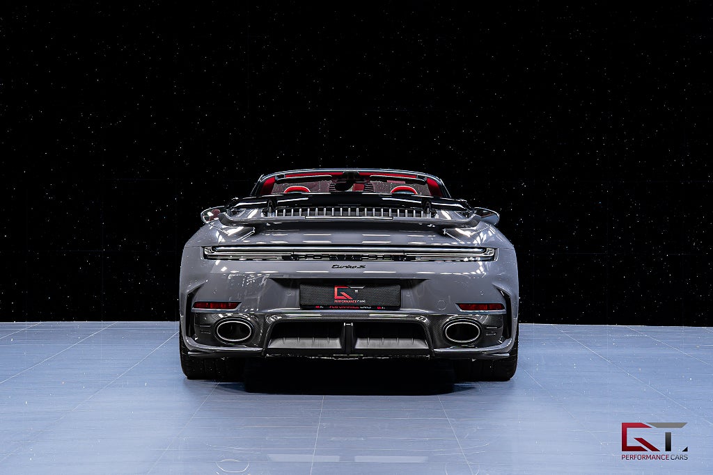 Porsche 911 992.2 Turbo S Cab MOMS Full Carbon Burmester Lift ACC