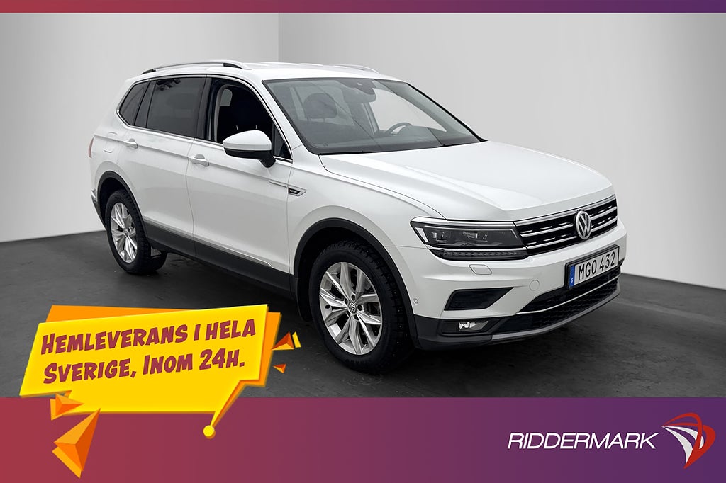 Volkswagen Tiguan Allspace GT 2.0 TDI 7 Sits Cockpit Värmare