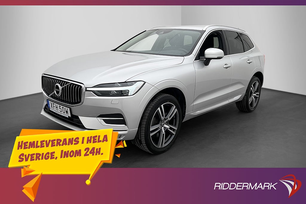Volvo XC60 B4 AWD Inscription H/K VOC Värm Kamera Navi Skinn