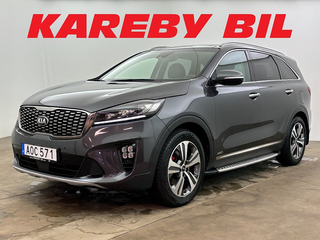 Kia Sorento 2.2 CRDi AWD GT-Line Pano H/K Läder 7-sits Kamera