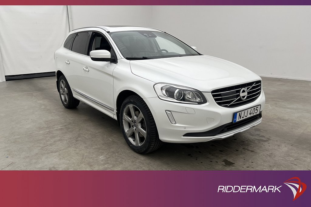 Volvo XC60 D5 AWD 215hk Summum VOC Pano Kamera Navi Drag