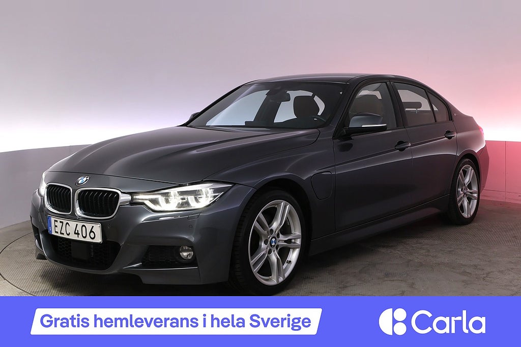 BMW 330e Sedan M-sport Läder Kamera HUD H/K Adap.Farth