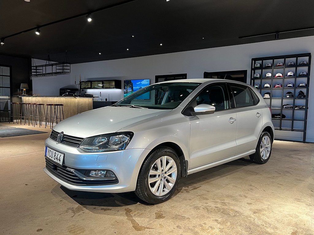 Volkswagen Polo 5-dörrar 1.2 TSI 90hk Årsskatt 360kr 