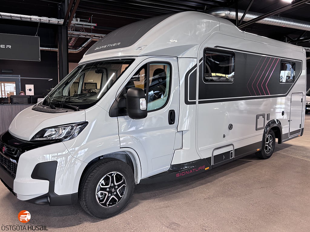 Bürstner Signature 7.5 Qeenbed/Taksäng/Alde