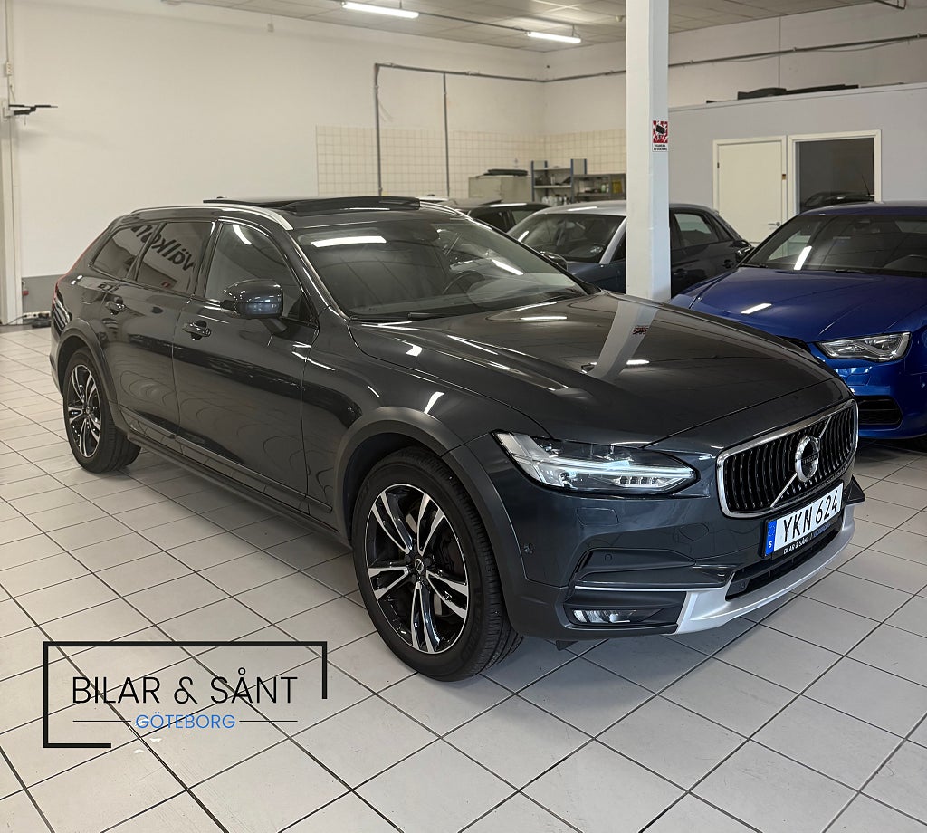 Volvo V90 Cross Country D5 AWD Polestar Inscription Pro HuD Pano Drag Läder 360