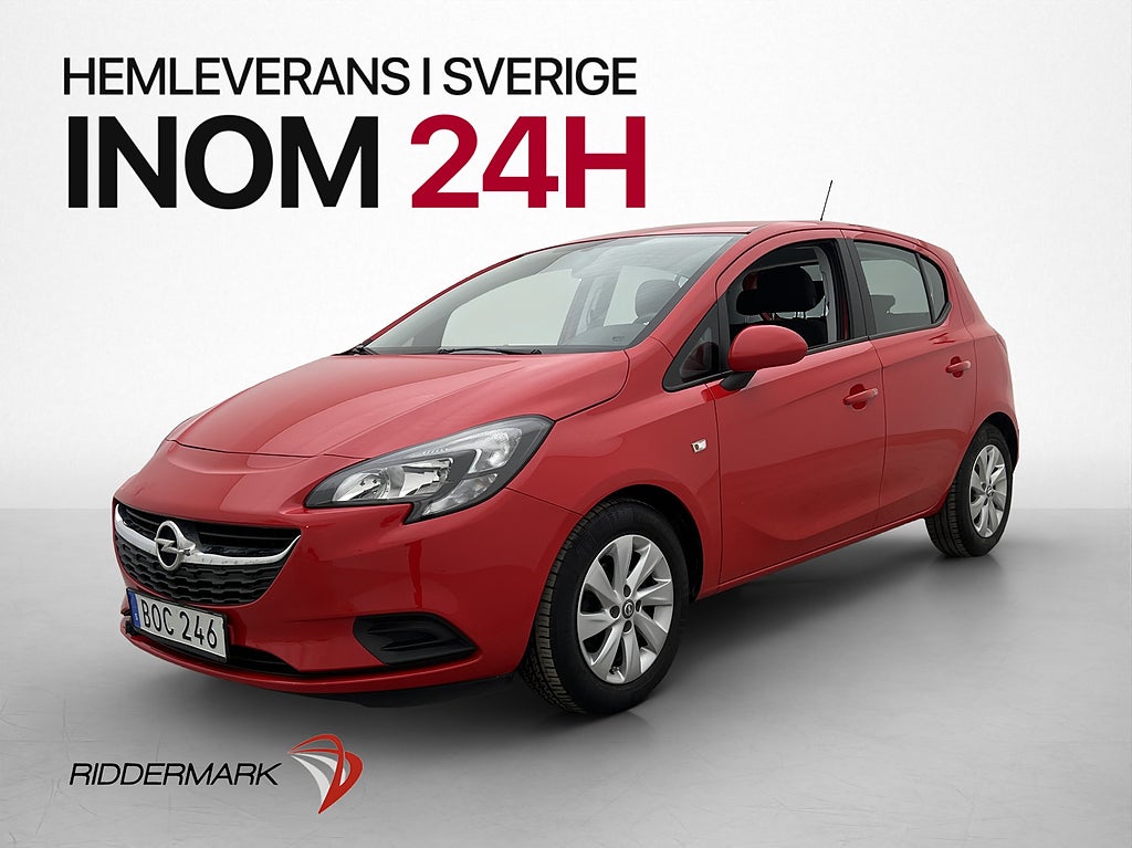 Opel Corsa 1.4 90hk Enjoy M/K-Värmare Rattvärme P-Sensorer