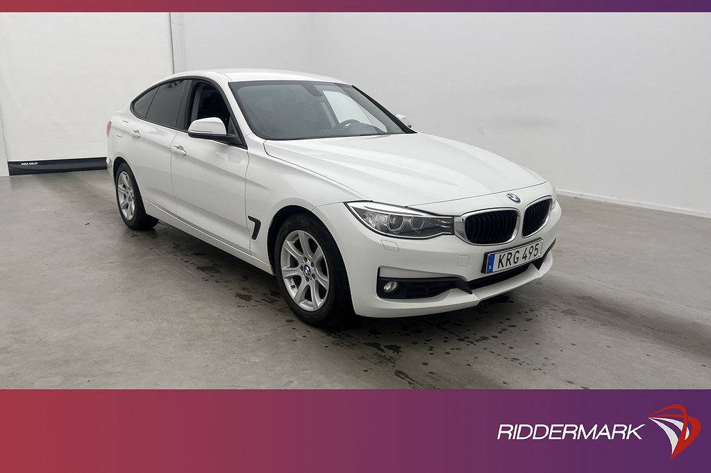 BMW 318 d Gran Turismo 143hk Sensorer Farthållare 0,45l/mil