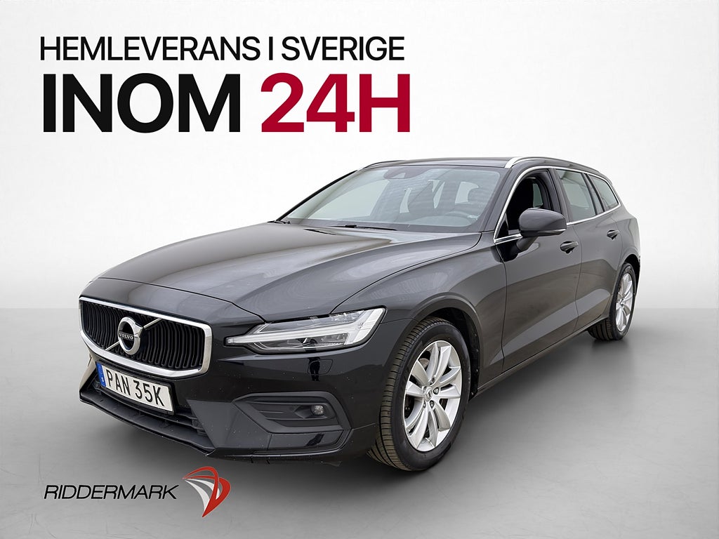 Volvo V60 B4 197hk Momentum Kamera Värmare CarPlay Rattvärme
