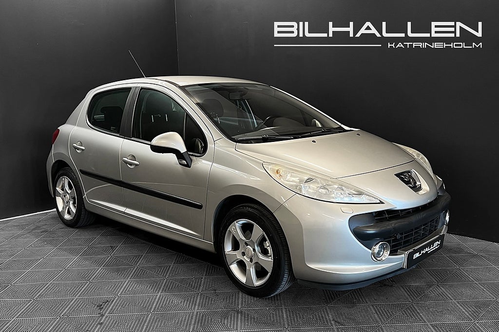 Peugeot 207 5-dörrar 1.6 Sport Låga mil Ny servad Kamrem bytt SoV