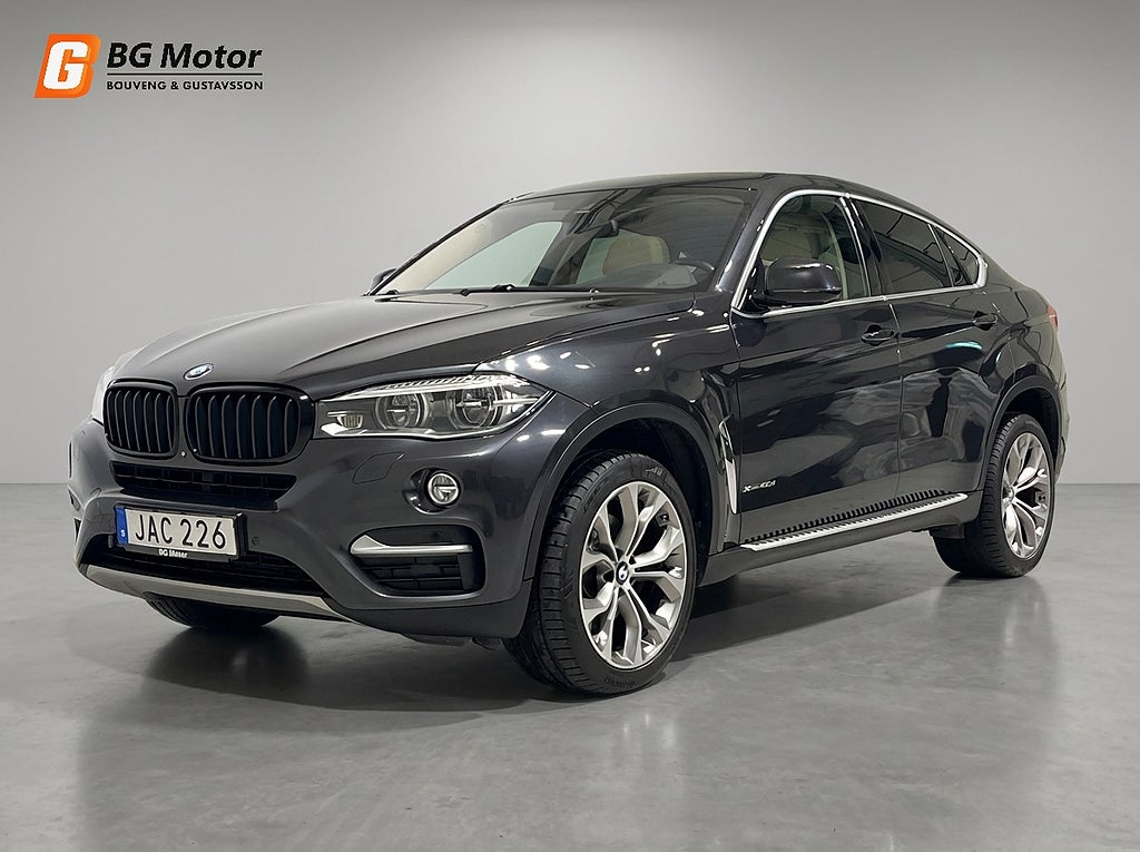 BMW X6 xDrive40d 313HK HUD/360°Kamera/Värmare/H&K/Taklucka