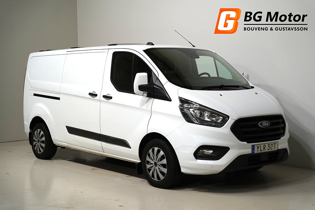 Ford transit Custom 2.0 131HK L2 Aut D-Värm/Drag/B-Kam/Moms