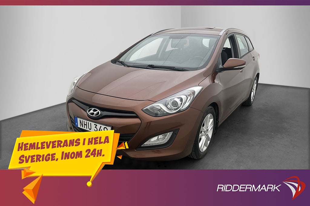 Hyundai i30 Kombi 1.6 110hk Business M-Värmare Sensorer