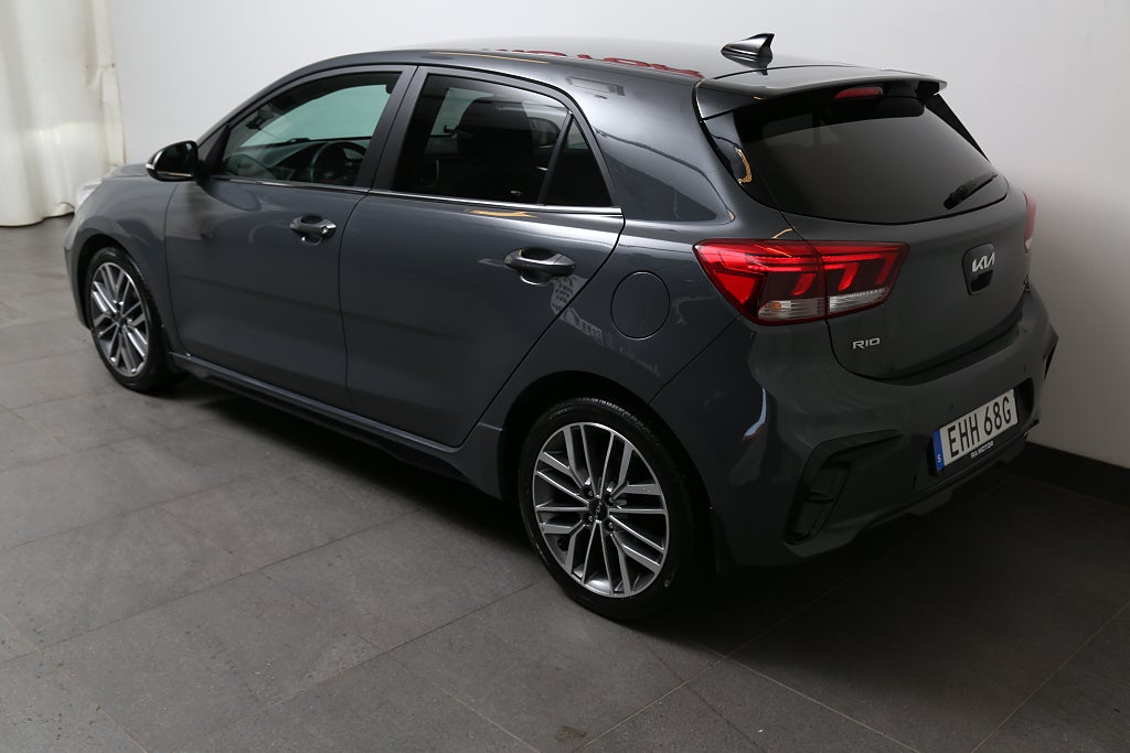 Kia Rio 1,0 T-GDI 120hk GT-Line Aut Navi Kamera Nybilsgaranti 2022