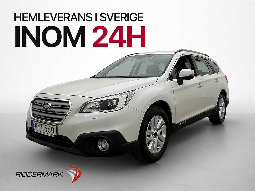 Subaru Outback 2.5 4WD 175hk Ridge Kamera Dragkrok Skinn