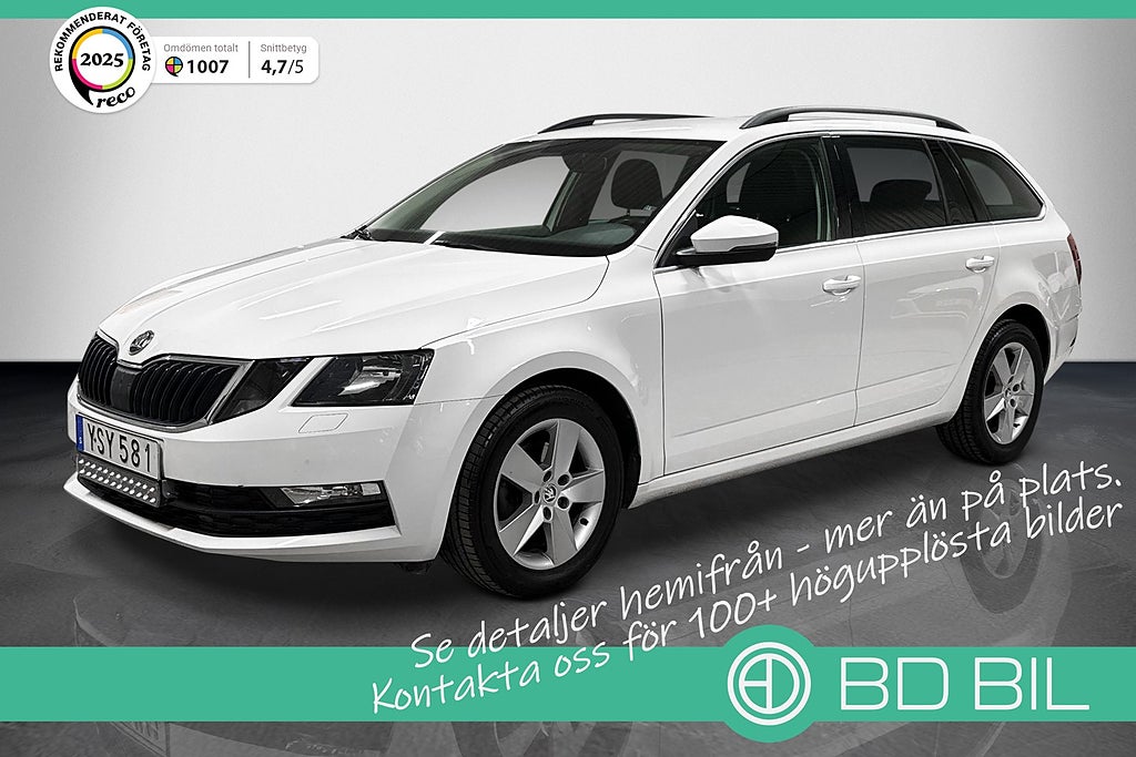 Skoda Octavia Kombi 1.0 TSI AMBITION DRAG VÄRMARE APPLE CARPLAY